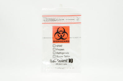 LabGuard Biohazard Specimen Bag